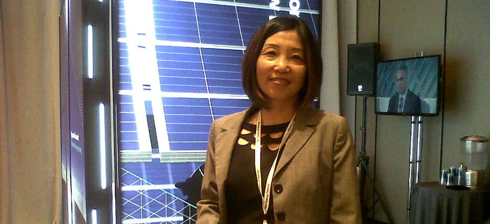 Jing TianI is an executive in the burgeoning solar energy sector in California. Photo: Shazia Z. Rafi.