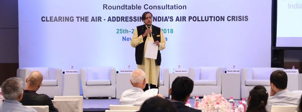 Hon. Dr. Shashi Tharoor, MP, India opening second day of panel discussions.