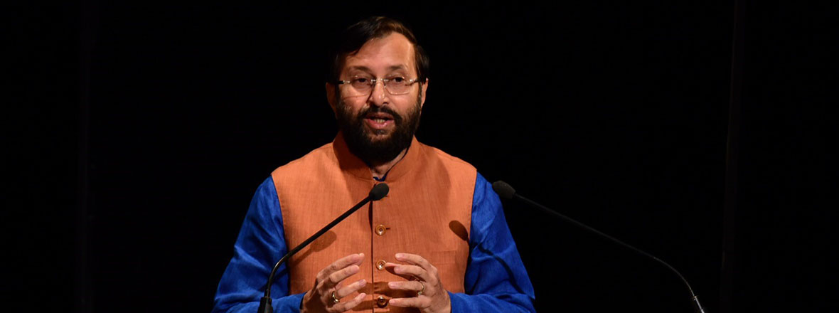 Prakash Javadekar, India’s Environment Minister. Photo: The Climate Group