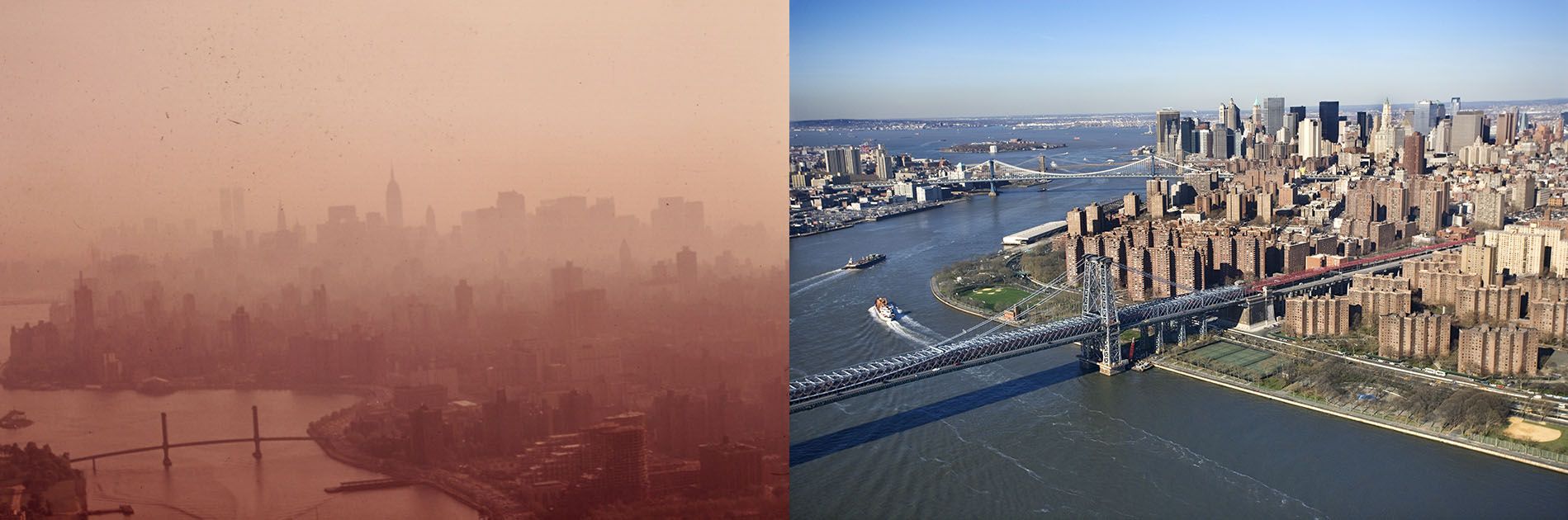 New York City, 1973 & today